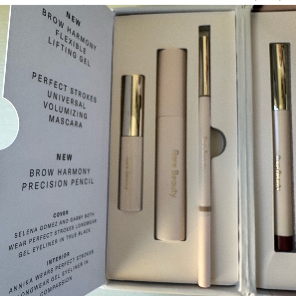 NWT Rare Beauty by Selena Gomez Eye Brow eye Bundle